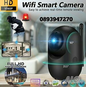 Вътрешна Камера за Видеонаблюдение на жилище, офис, магазин, склад WI-FI