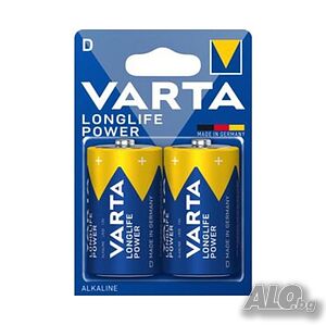 Батерия алкална VARTA LONGLIFE POWER D/R20 x2