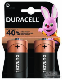 Батерия алкална DURACELL D/LR20 x2