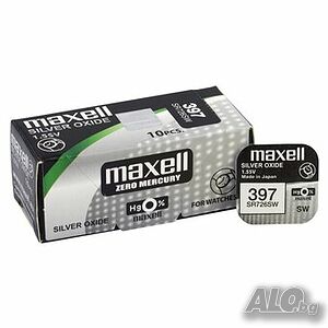 Батерия за часовник Maxell Silver battery 397/396/SR 726 SW/G2