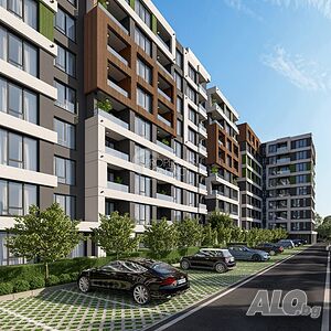 Продажба на двустаен апартамент от строителя в нова жилищна сграда в ж.к Изгрев до МОЛ Бургас Плаза ..