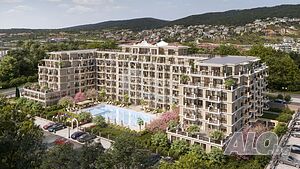 Продава се едностаен апартамент в луксозен комплекс Емпериум 2, разположен на пет минути пеша от пла..