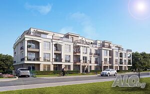 Предлагаме за продажба двустаен апартамент в новострояща се жилищна сграда на 150м от плаж Хармани, ..