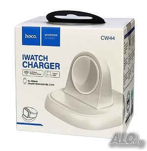 Безжично зарядно Hoco CW44 за iWatch White