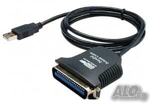 Кабел Printer Cable USB to parallel 1.2m