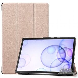 Калъф с трипластова стойка от кожа за таблет - Smart Tablet Cover за Samsung Galaxy Tab S6 T860
