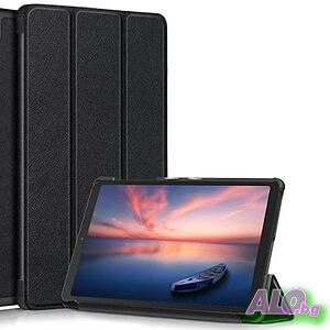 Калъф с трипластова стойка от кожа за таблет - Smart Tablet Cover за Samsung Galaxy Tab S6 T860