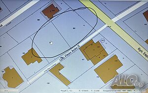 Парцел 1123 кв.м гр. Божурище бул. Европа в регулация с ток вода и газ. Нов квартал до Европейски път