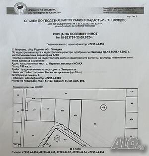 УПИ в с. Марково