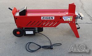 11 тона EЛЕКТРИЧЕСКА ЦЕПАЧКА ЗА ДЪРВА ZIGEN 11 тона - мощният мотор / Машина за цепене на дърва