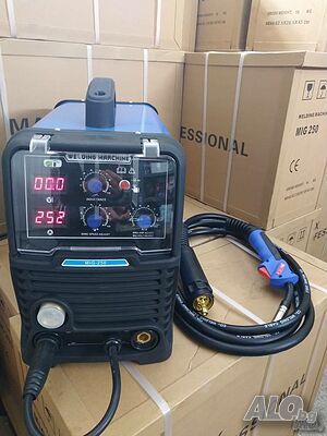 ТОП ЦЕНА! MAX PROFESSIONAL Телоподаващо с Електрожен 250А 4м евро шланг - Телоподаващ апарат