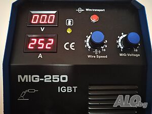 MAX PROFESSIONAL Инверторно Телоподаващо MIG 250А - 4м евро шланг - Телоподаващ апарат