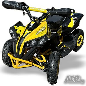 Tоп Цена! Електрическо Детско ATV NIGHTHAWK 1200W | Флаг, Музика / модел 2024г.