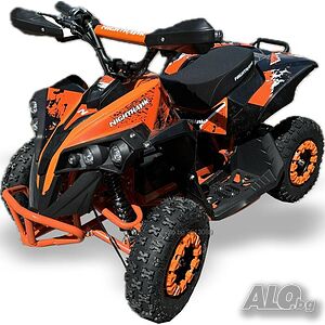 Електрическо Детско ATV NIGHTHAWK 1200W | Флаг, Музика / модел 2024г.