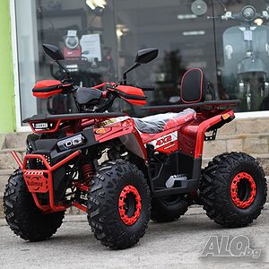 ATV BULLMAX POWERSPORT 150CC Ръчни скорости, мощният мотор - 2025г, 8” Гуми, С Теглич