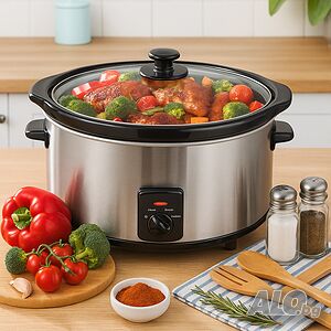 Slow Cooker тенджера Royalty Line SLC1012/SLC1013 - спестява време, съхранява вкуса