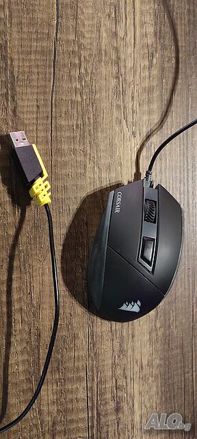 ⚠️Геймърска мишка 🐭 Corsair Gaming Katar Pro, Black, Ultra Light ✅