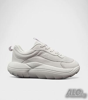 Дамски маратонки с удобна анатомична подметка D9178-2 all white