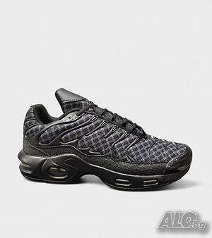 Мъжки маратонки в черно, по дизайн на Nike - М017-11 Black