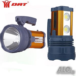 Нов DAT 398 ip65 LED НАЙ-МОЩНИЯ прожектор фенер влагоустойчив