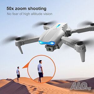 Нови 3 цвята E99 PRO Дрон 4k HD 2 камери WIFI Въздушна фотография избягва препятствия Вносител dron