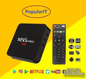 █▬█ █ ▀█▀ Нови 4K Android TV Box 8GB 128GB MXQ PRO Android TV 11 / 9, wifi play store, netflix 5G