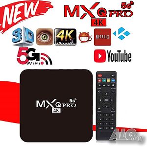 █▬█ █ ▀█▀ Нови 4K Android TV Box 8GB 128GB MXQ PRO Android TV 11 / 9, wifi play store, netflix 5G