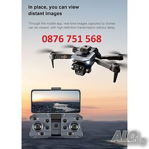 Нов дрон LF632 ULTRA Професионален с 8K HD камера 2 камери 1800mah безчетков мотор dron От вносител.