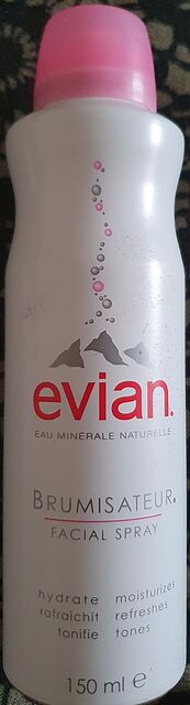 Хидратиращ и освежаващ спрей за лице Evian Brumisateur (150 ml) - Нов / Оригинален