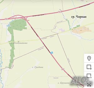Поземлен имот на първа линия на АМ „Марица“