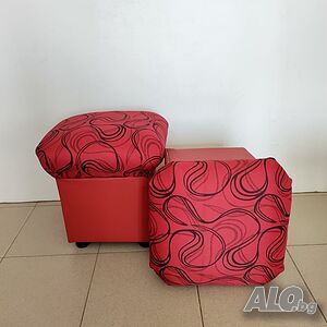 Тапицирана табуретка Квадрат / 771218