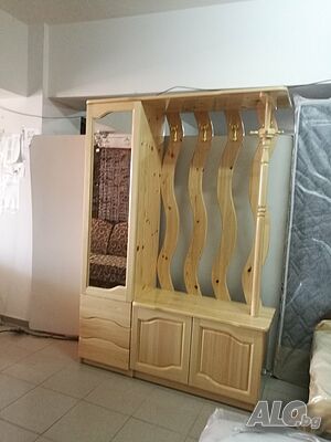 Портманто ЛУКС - чамова дървесина