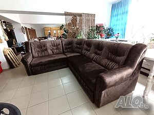 Холов ъглов диван ГРАЦИЯ 2.75*2.25 м