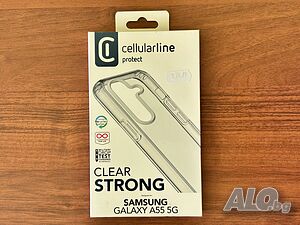 Калъфче за Samsung A55, прозрачно - Ново