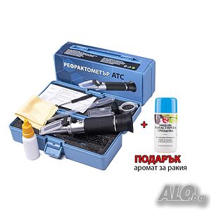 Рефрактометър за алкохолно съдържание, 0 до 80% Спиртомер, 20200001