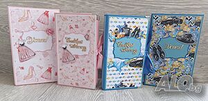 Картичка с шоколад, в кутия, ръчна изработка