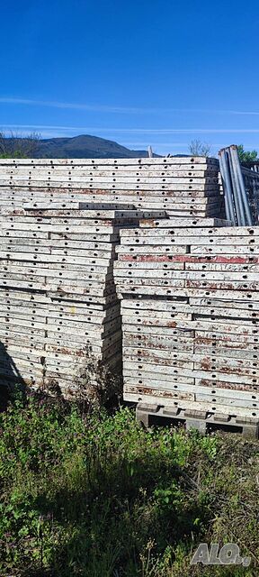 Употребявани метални платна 100/50 кофраж под наем и продажба