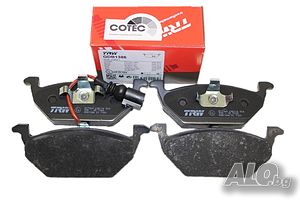 Накладки TRW за VW Golf 4 Bora, AUDI A3, Skoda Octavia, SEAT leon