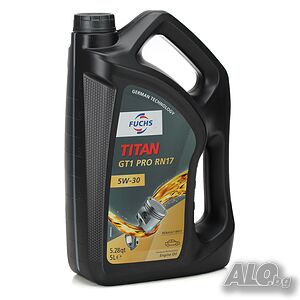 Моторно масло FUCHS TITAN GT1 PRO RN17 5W-30 5L Renault RN0700/0710/17