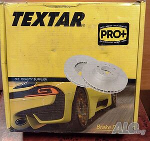 Предни спирачни дискове TEXTAR PRO+ 300 мм за BMW E46 325-328-330-320d facelift