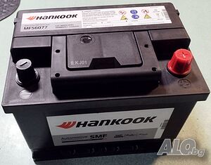 Акумулатор HANKOOK 60AH пусков ток 510AH Made in Korea