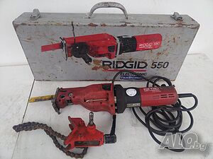 Ел ножовка-саблен трион RIDGID 550-1 мощност: 1200W 5.3А рязане метал, дърво, пластмаса, плексиглас, мед