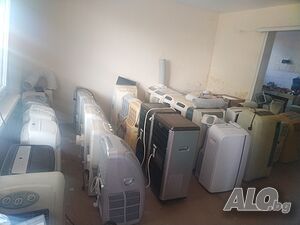 Мобилни климатици сплит системи с или без вуздухоотвод/тръба.7000BTU 12000BTU Консумация 580W 3000W
