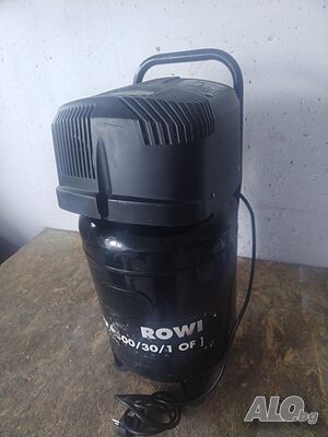 Безмаслен компресор ROWI DKP1500 Скъсанo му е пистовото ремъче! Няма други забешежки!