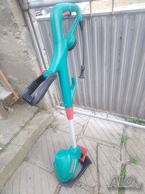 Ел. тример за косене на трева BOSCH 450 W, Диаметър на косене (корда): 26 cm