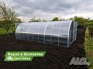 Оранжерия с поликарбонат-Безплатна доставка до адрес