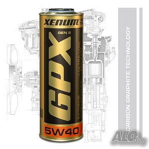 Синтетично моторно масло карбон-графит Xenum GPX 5w40 GEN 2