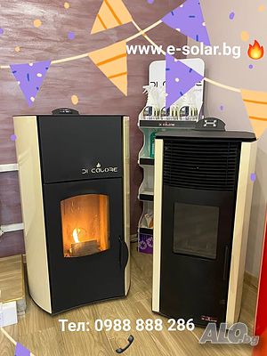 Пелетна камина 25 kW
