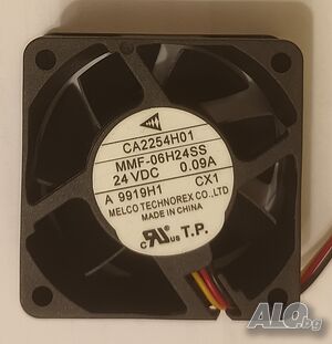 MMF-06H24SS/CA2254H01 вентилатор Melco 24VDC
