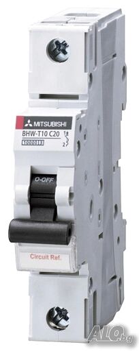 Миниатюрен прекъсвач BHW-T10 1P Type C 10A Mitsubishi Electric